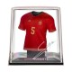 Ισπανία συλλεκτική μίνι φανέλα MyJersey Sergio Busquets (Euro 2020)