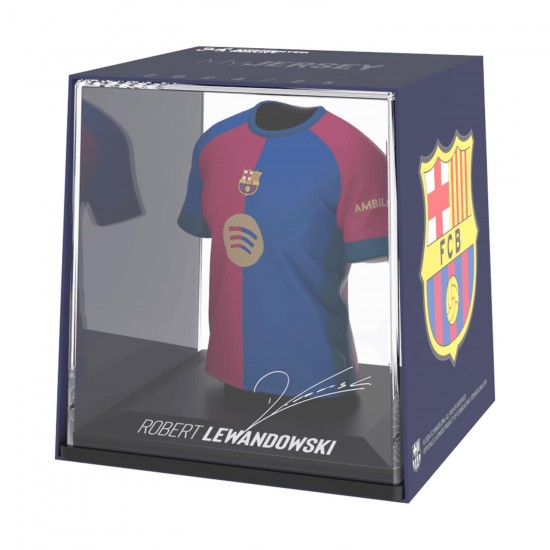 Μπαρτσελόνα συλλεκτική μίνι φανέλα MyJersey Lewandowski (εντός 24/25)