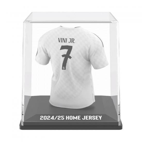 Ρεάλ Μαδρίτης συλλεκτική μίνι φανέλα MyJersey Vinícius Jr. (εντός 24/25)