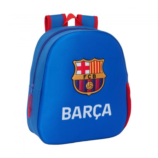 Μπαρτσελόνα σακίδιο 3D «Barça», μπλε
