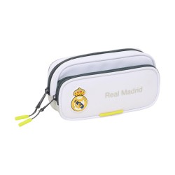 Real Madrid pencil case with pocket, home kit 25/26