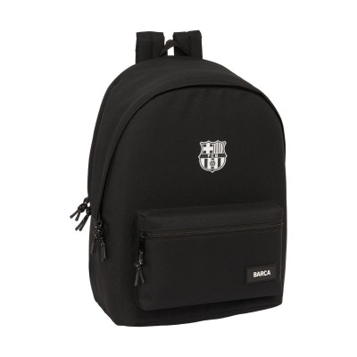 Μπαρτσελόνα διπλό σακίδιο για laptop 40 εκ. με θύρα USB, μαύρο