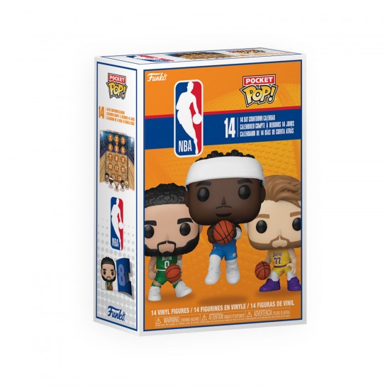 NBA Funko Pocket Pop! ημερολόγιο αντίστροφης μέτρησης 14 ημερών