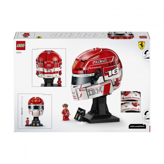 LEGO Editions Scuderia Ferrari HP Charles Leclerc Helmet (43014)