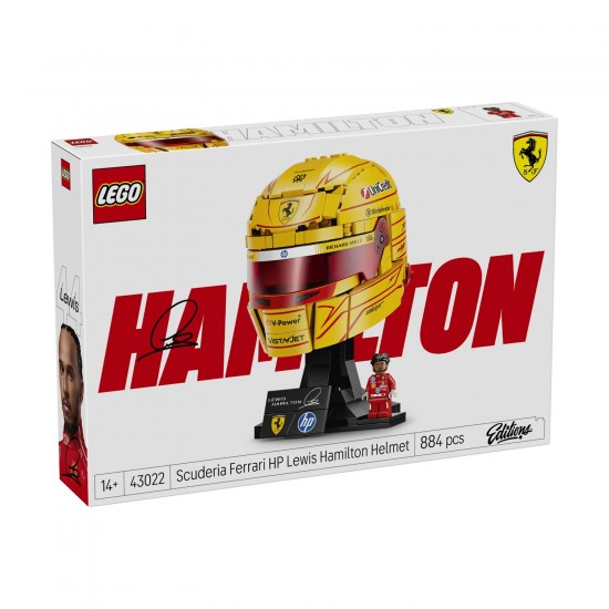 LEGO Editions Scuderia Ferrari HP Lewis Hamilton Helmet (43022)