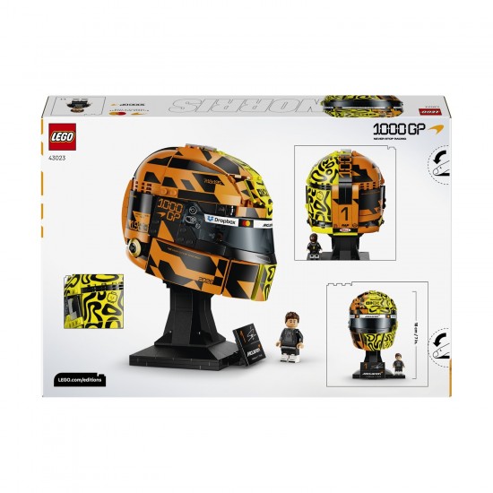 LEGO Editions McLaren Mastercard F1 Team Lando Norris Helmet (43023)