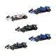 Hot Wheels Racing F1 2025 σετ 5 μονοθέσια ομάδων (JLN11)