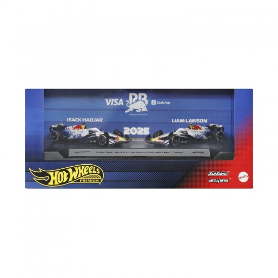 Hot Wheels Premium Formula 1 2025 Visa Cash App Racing Bulls 2-pack (JMM94)