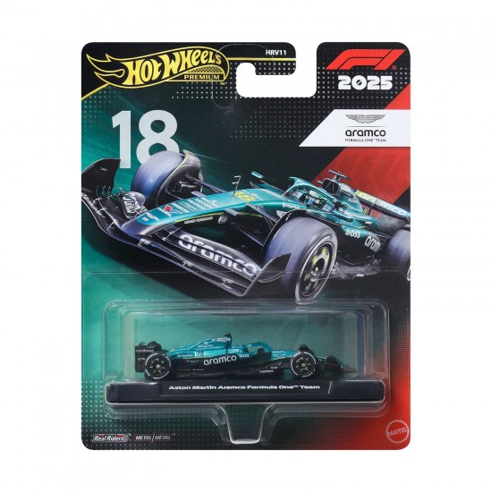 Hot Wheels Premium F1 μονοθέσιο Aston Martin (JKD87)