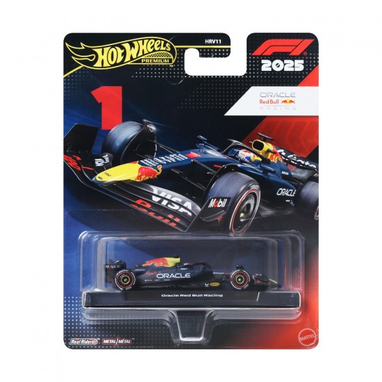 Hot Wheels Premium F1 Oracle Red Bull Racing car (JKD83)