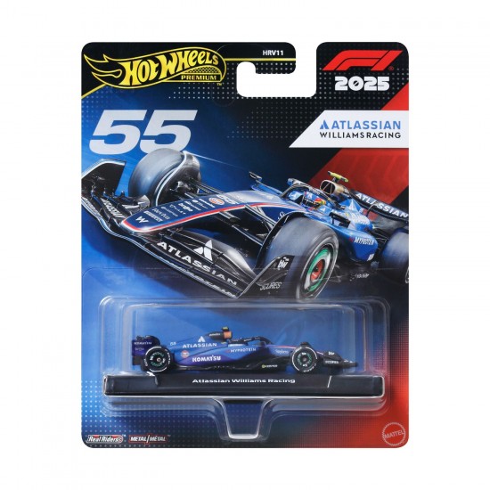 Hot Wheels Premium F1 μονοθέσιο Atlassian Williams Racing (JKD85)