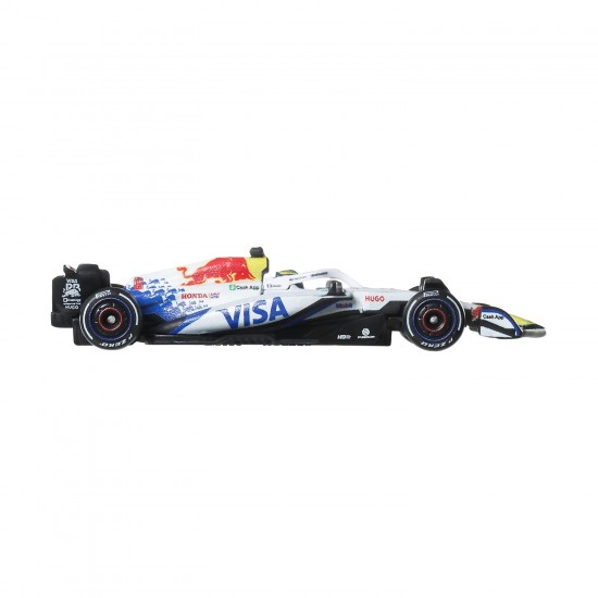 Hot Wheels Premium F1 Visa Cash App Racing Bulls (Driver 2) car (JKD91)