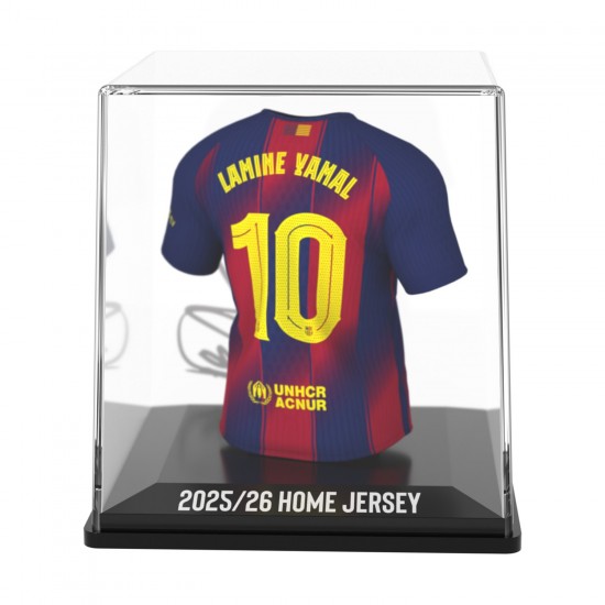 Μπαρτσελόνα συλλεκτική μίνι φανέλα MyJersey Lamine Yamal (εντός 25/26)