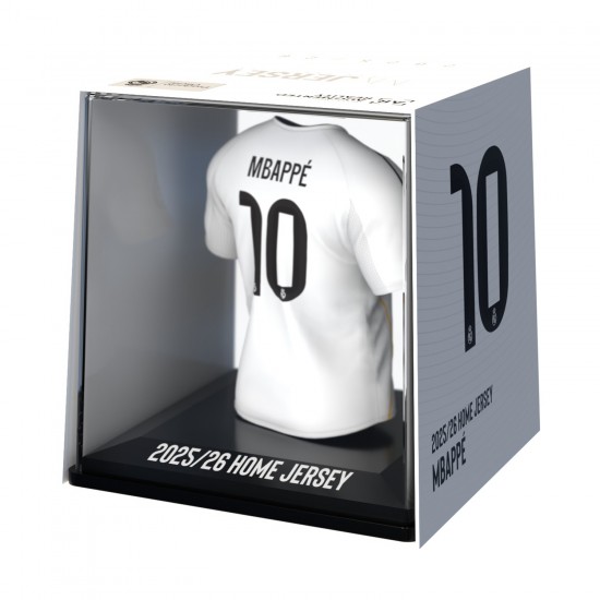 Ρεάλ Μαδρίτης συλλεκτική μίνι φανέλα MyJersey Mbappé (εντός 25/26)