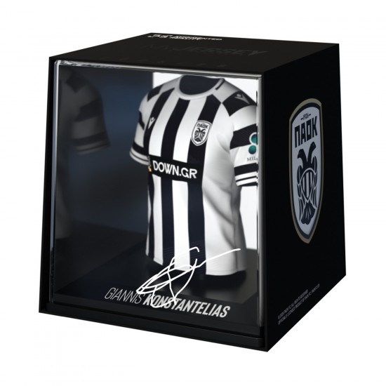 PAOK MyJersey collectible mini jersey Giannis Konstantelias (Home 25/26)
