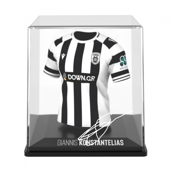 PAOK MyJersey collectible mini jersey Giannis Konstantelias (Home 25/26)