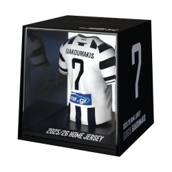PAOK MyJersey collectible mini jersey Giorgos Giakoumakis (Home 25/26)