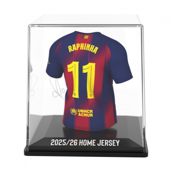 Μπαρτσελόνα συλλεκτική μίνι φανέλα MyJersey Raphinha (εντός 25/26)