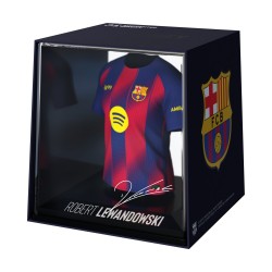 Μπαρτσελόνα συλλεκτική μίνι φανέλα MyJersey Lewandowski (εντός 25/26)