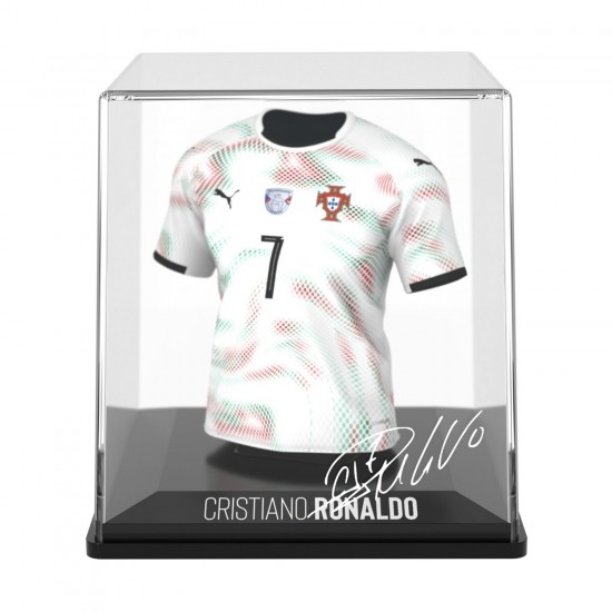 Portugal MyJersey collectible mini jersey Cristiano Ronaldo (Away 2025)