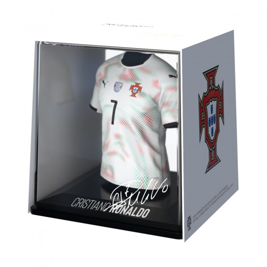 Portugal MyJersey collectible mini jersey Cristiano Ronaldo (Away 2025)