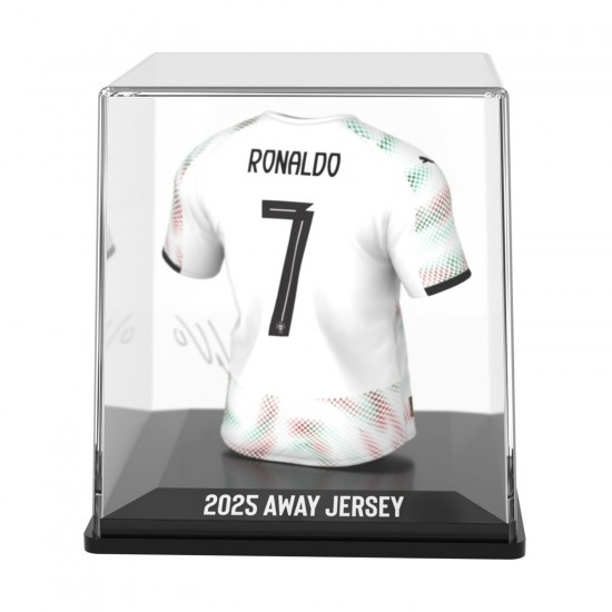 Portugal MyJersey collectible mini jersey Cristiano Ronaldo (Away 2025)