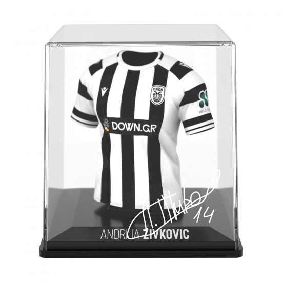PAOK MyJersey collectible mini jersey Andrija Živković (Home 25/26)