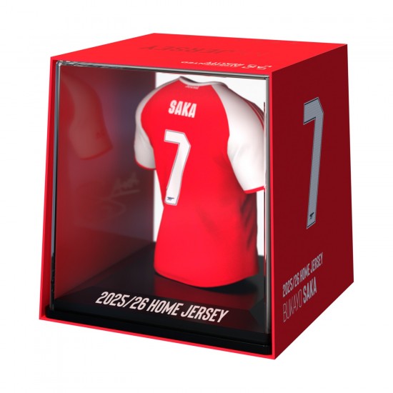 Άρσεναλ συλλεκτική μίνι φανέλα MyJersey Saka (εντός 25/26)