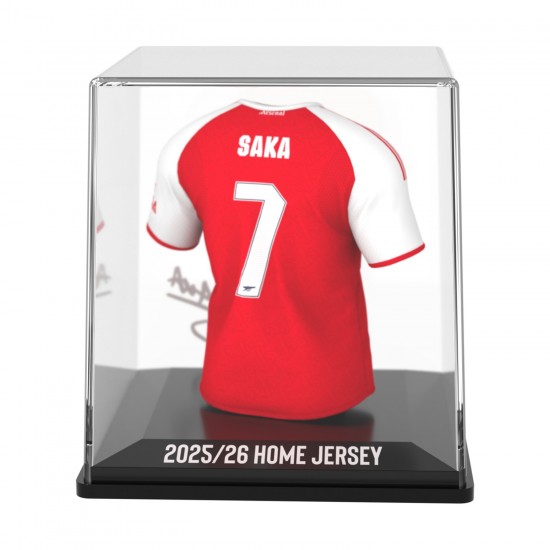 Άρσεναλ συλλεκτική μίνι φανέλα MyJersey Saka (εντός 25/26)