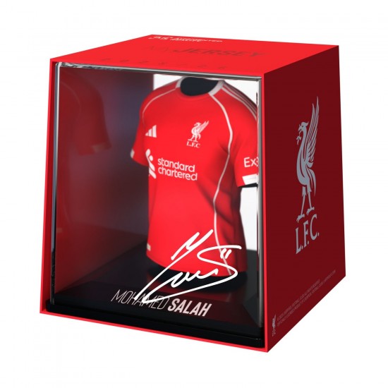 Λίβερπουλ συλλεκτική μίνι φανέλα MyJersey Mohamed Salah (εντός 25/26)