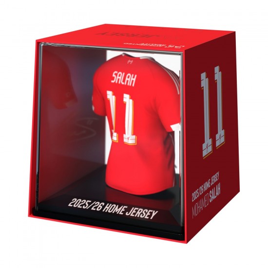 Λίβερπουλ συλλεκτική μίνι φανέλα MyJersey Mohamed Salah (εντός 25/26)