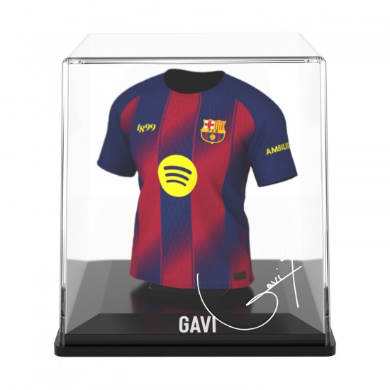 Μπαρτσελόνα συλλεκτική μίνι φανέλα MyJersey Gavi (εντός 25/26)