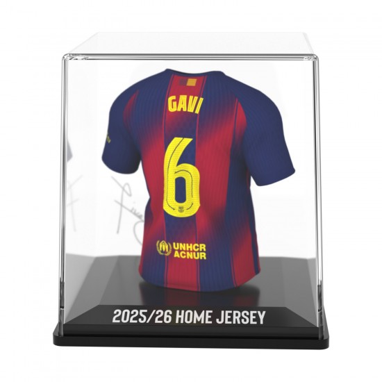 Μπαρτσελόνα συλλεκτική μίνι φανέλα MyJersey Gavi (εντός 25/26)