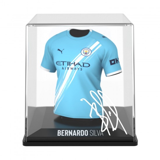 Μάντσεστερ Σίτι συλλεκτική μίνι φανέλα MyJersey Bernardo Silva (εντός 25/26)