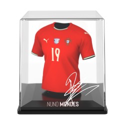 Πορτογαλία συλλεκτική μίνι φανέλα MyJersey Nuno Mendes (εντός 2025)