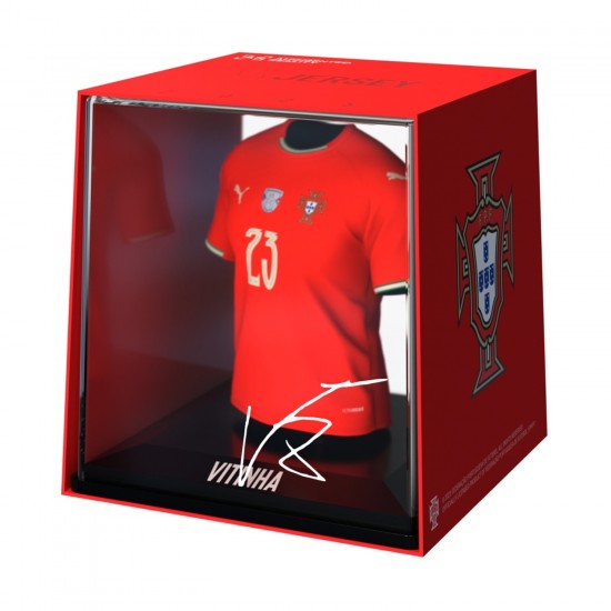 Πορτογαλία συλλεκτική μίνι φανέλα MyJersey Vitinha (εντός 2025)