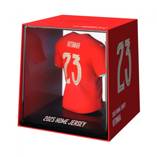 Πορτογαλία συλλεκτική μίνι φανέλα MyJersey Vitinha (εντός 2025)