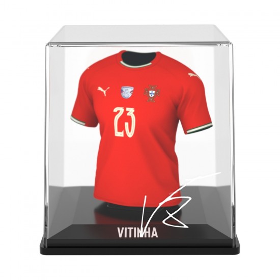 Πορτογαλία συλλεκτική μίνι φανέλα MyJersey Vitinha (εντός 2025)
