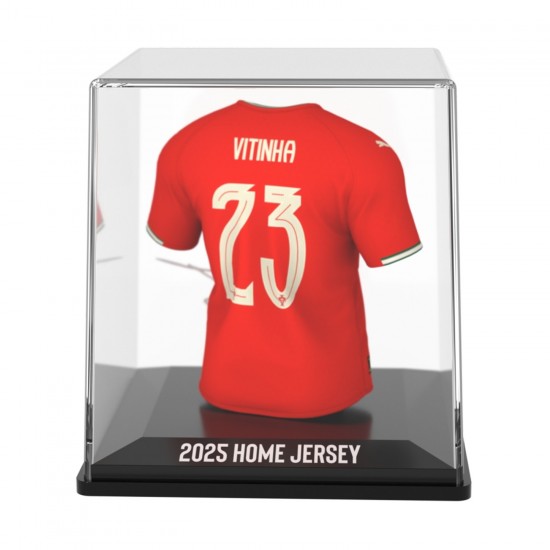 Πορτογαλία συλλεκτική μίνι φανέλα MyJersey Vitinha (εντός 2025)
