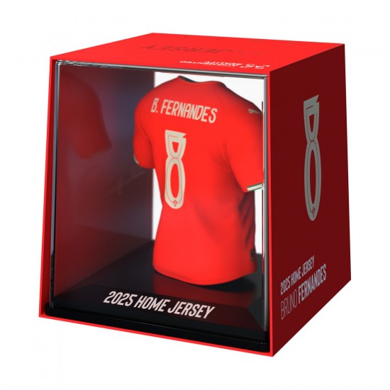 Πορτογαλία συλλεκτική μίνι φανέλα MyJersey Bruno Fernandes (εντός 2025)