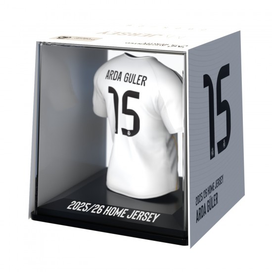 Ρεάλ Μαδρίτης συλλεκτική μίνι φανέλα MyJersey Arda Güler (εντός 25/26)