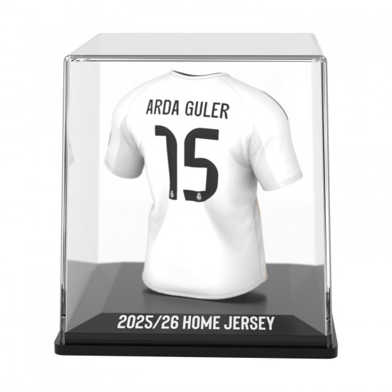 Ρεάλ Μαδρίτης συλλεκτική μίνι φανέλα MyJersey Arda Güler (εντός 25/26)
