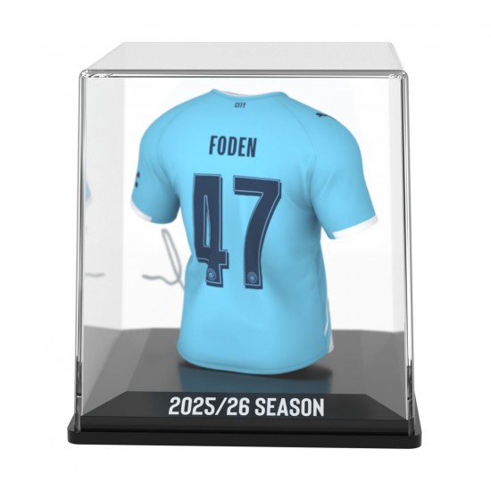 Μάντσεστερ Σίτι συλλεκτική μίνι φανέλα MyJersey Phil Foden (εντός 25/26)