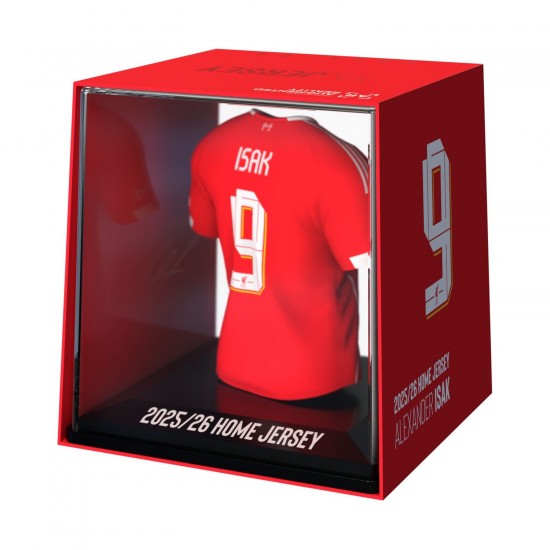 Λίβερπουλ συλλεκτική μίνι φανέλα MyJersey Alexander Isak (εντός 25/26)