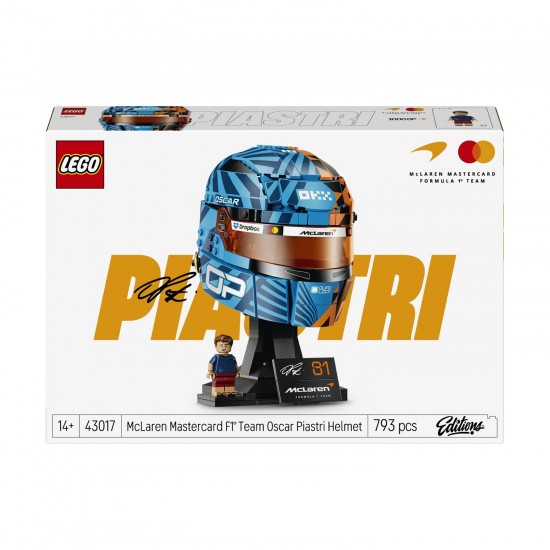 LEGO Editions κράνος Oscar Piastri – McLaren F1 (43017)