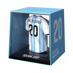 Αργεντινή συλλεκτική μίνι φανέλα MyJersey Mac Allister (Μουντιάλ 2026)