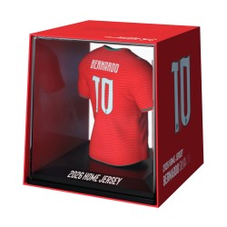 Πορτογαλία συλλεκτική μίνι φανέλα MyJersey Bernardo Silva (Μουντιάλ 2026)