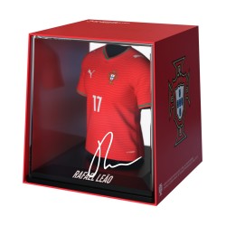 Πορτογαλία συλλεκτική μίνι φανέλα MyJersey Rafael Leão (Μουντιάλ 2026)