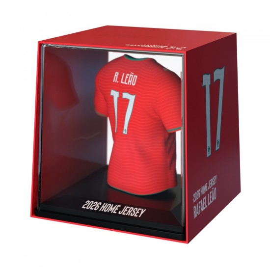 Πορτογαλία συλλεκτική μίνι φανέλα MyJersey Rafael Leão (Μουντιάλ 2026)