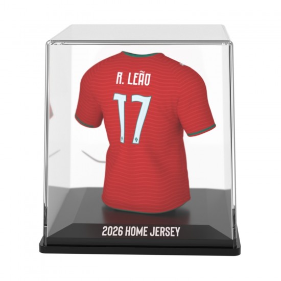 Πορτογαλία συλλεκτική μίνι φανέλα MyJersey Rafael Leão (Μουντιάλ 2026)